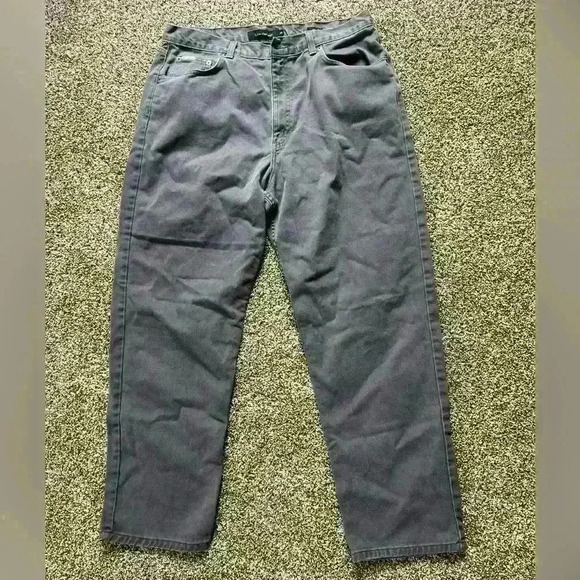 Calvin Klein Men’s Ash Grey 38x32 Easy Fit Straight Jeans - Picture 1 of 6